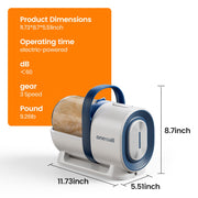 oneisall Pet Grooming Vacuum Kit — 7 Tools