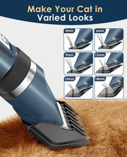 oneisall Cordless Cat Clippers — Blue