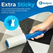 PetLovers Lint Roller Set — 3 Rollers, 7 Refills, 1,000 Sheets
