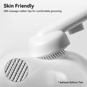 Aumuca Grooming Brush for Cats & Dogs — White