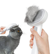 Aumuca Grooming Brush for Cats & Dogs — White