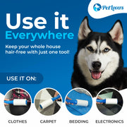 PetLovers Lint Roller Set — 3 Rollers, 7 Refills, 1,000 Sheets